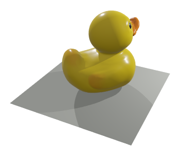 Rotated duckling