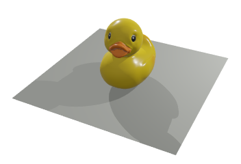 Scaled duckling