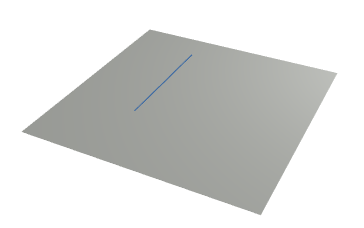Singe line segment