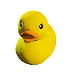Textured matte duckling