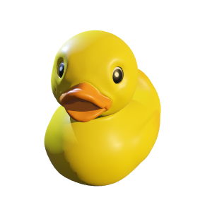 Rubber duckling